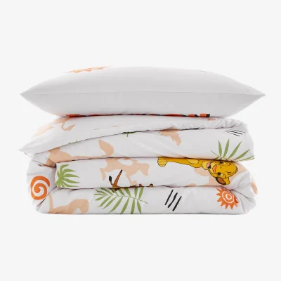 La Redoute Disney Child's Bed Linen Set in Cotton with Lion King Pampa
