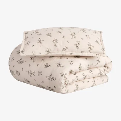 Nordic Nest Garbo&Friends Bluebell Muslin bed set baby 70x80 cm/28x35 cm