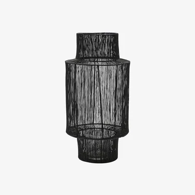 Amara House Doctor - Tabia Lantern - Black - 45cm