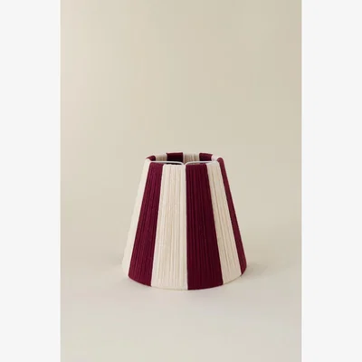 Anthropologie Loving String Tiny Empire Woven Cotton Lamp Shade