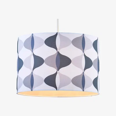 BHS.com 30cm Wave Easyfit Shade, Grey