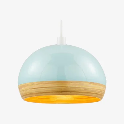 BHS.com Bamboo Dome Easyfit Shade, Minty Blue