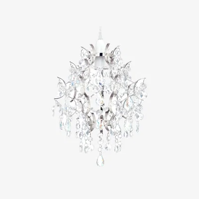 BHS.com Lisa Easyfit Lamp Shade, Nickel