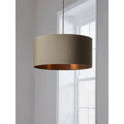 Cox and Cox Khaki & Copper Shade