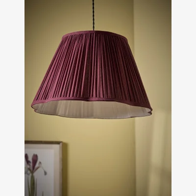 Cox and Cox 45cm Mulberry Scalloped Shade