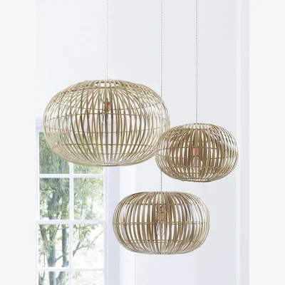 Cox and Cox Bamboo Pendant Lightshade
