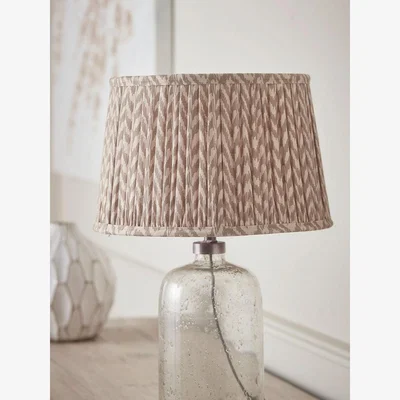 Cox and Cox Natural Tapered Chevron Shade