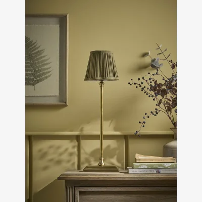 Cox and Cox 18cm Olive  Scalloped  Shade