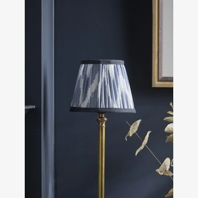Cox and Cox 16cm Clip On Ikat Shade - Blue