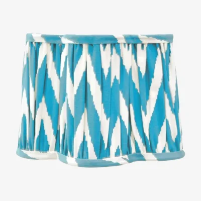 Casa by JJ Charlotte Pleated Shade - Sky