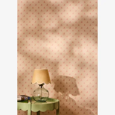 Casa by JJ Beautifully Sweet Scallop Lampshade