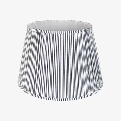 Casa by JJ Victoria Pleated Lampshade - Navy