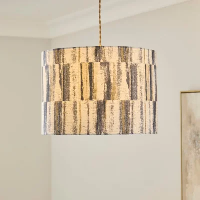 Dunelm Greyson Easy Fit Drum Lamp Shade