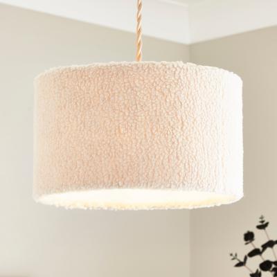 Dunelm Moki Easy Fit Lamp Shade Natural