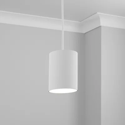 Dunelm Ava 15cm Cylinder Lamp Shade White