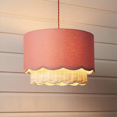 Dunelm Sofia Rattan Easy Fit Lamp Shade