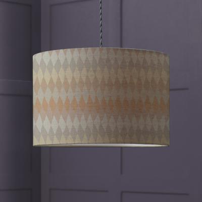 Dunelm Mesa Drum Lamp Shade Mesa Sand Beige