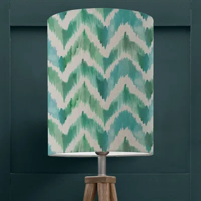 Dunelm Savh Cylinder Lamp Shade Savh Turquoise Blue