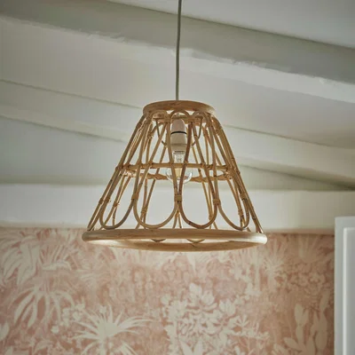 Dunelm CuddleCo Aria Lamp Shade Natural
