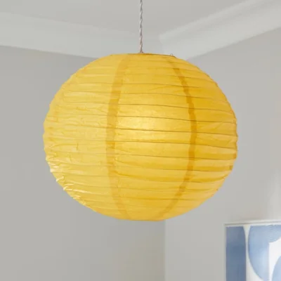 Dunelm Ribbed Easy Fit Round Pendant Shade