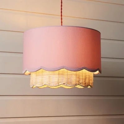 Dunelm Sofia Rattan Easy Fit Lamp Shade