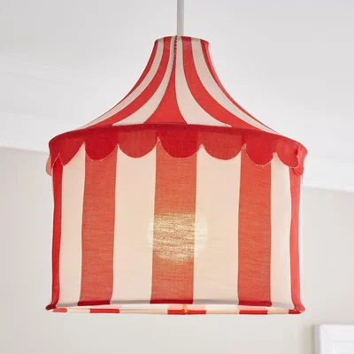 Dunelm Pride and Joy Carnival Tent Lamp Shade Red