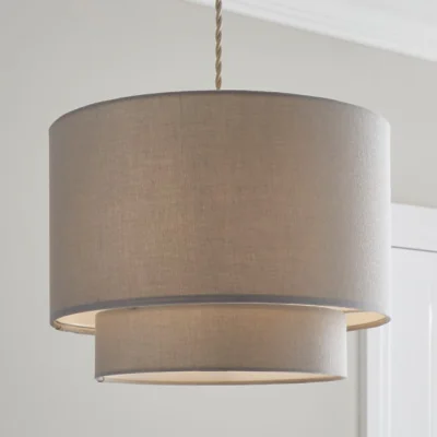Dunelm Luna Two Tier Lamp Shade
