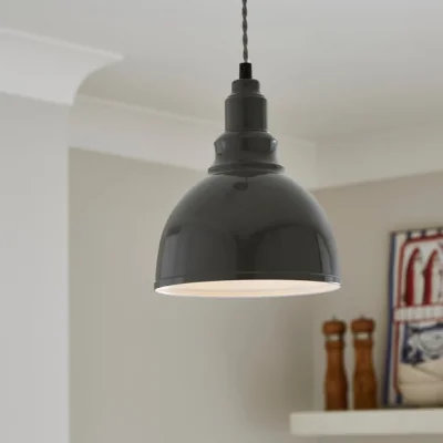 Dunelm Galley Gloss Easy Fit Pendant Shade
