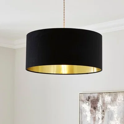 Dunelm Nesa Velvet Lamp Shade
