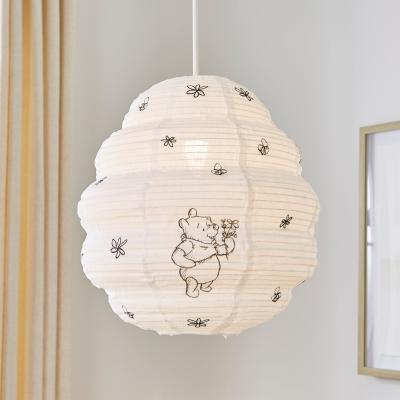 Dunelm Disney Winnie the Pooh Beehive Shade Ivory Cream/Black