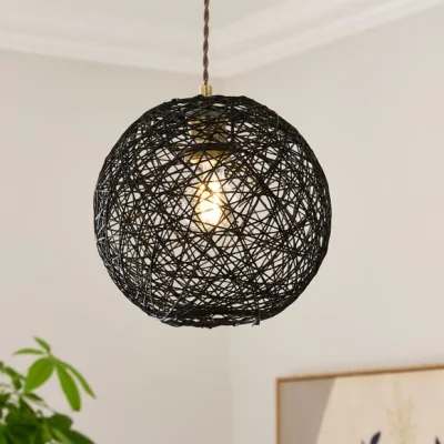 Dunelm Paper String Ball Easy Fit Pendant Shade