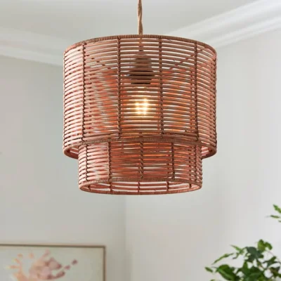 Dunelm Zaira Two Tier Easy Fit Pendant Shade