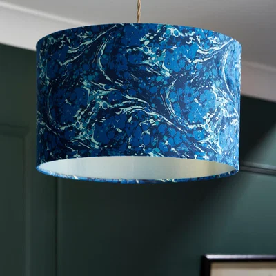 Dunelm Marble Drum Lamp Shade
