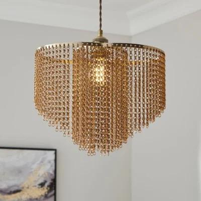 Dunelm Bree Chain Easy Fit Pendant Shade