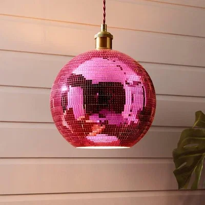 Dunelm Disco Ball Easy Fit Pendant Shade