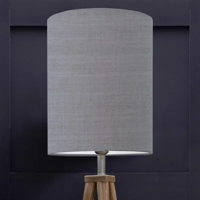 Dunelm Textured Anna Cylinder Lamp Shade Textured Anna Violet Purple