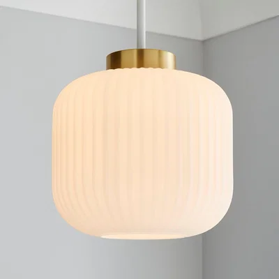 Dunelm Return - Riley Easy Fit Pendant Shade, White