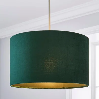 Dunelm Nesa Velvet Lamp Shade
