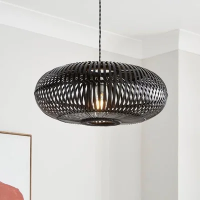 Dunelm Abrielle Bamboo Easy Fit Pendant Shade