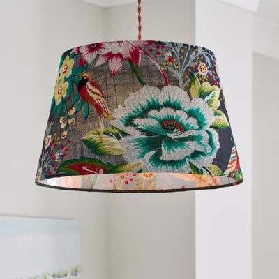 Dunelm Jasmine Floral Easy Fit Tapered Lamp Shade