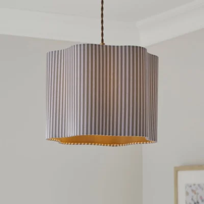 Dunelm Wiggle Stripe Easy Fit Lamp Shade
