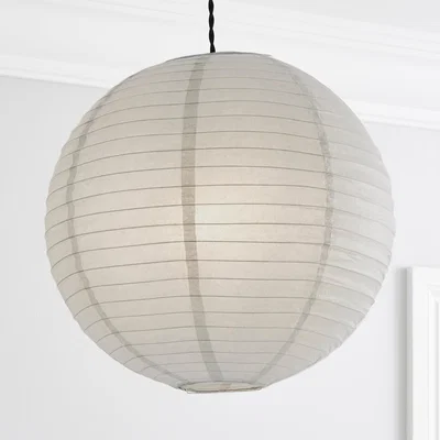 Dunelm Paper Shade Grey
