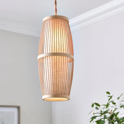 Dunelm Kiva Bamboo Easy Fit Pendant Shade