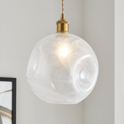 Dunelm Marble Art Deco Easy Fit Pendant Shade