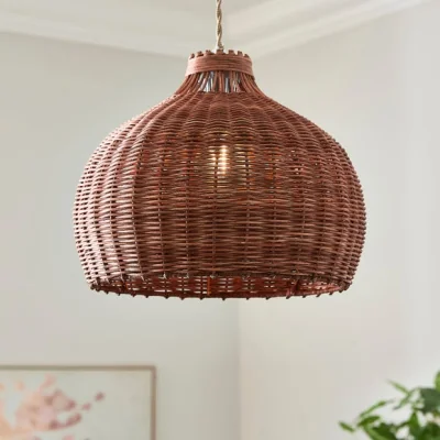 Dunelm Carvelle Dome Easy Fit Pendant Shade