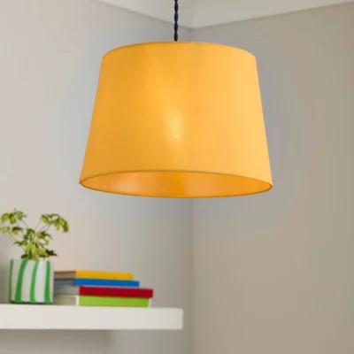 Dunelm Fabric Easy Fit Tapered Lamp Shade