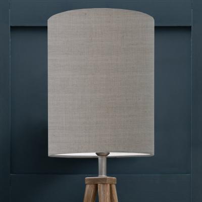 Dunelm Textured Anna Cylinder Lamp Shade Textured Anna Pebble Grey