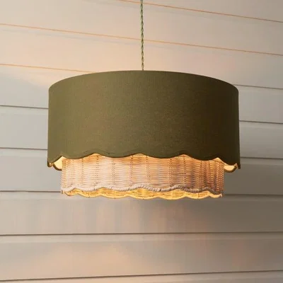 Dunelm Sofia Rattan Easy Fit Lamp Shade