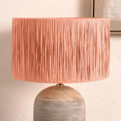 Dunelm Pacific Lifestyle Tilia Drum Lamp Shade