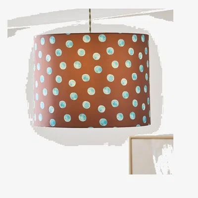 Dunelm Polka Dot Easy Fit Drum Lamp Shade